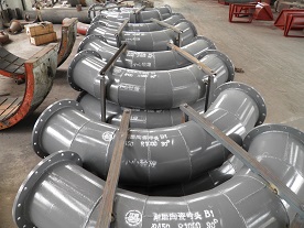 耐磨陶瓷內襯復合管運輸及安裝注意事項