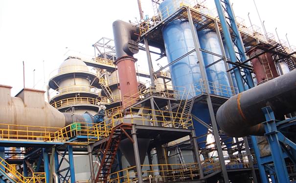 越南沿海一期火力發(fā)電廠(chǎng)-煤粉管道雙金屬耐磨管道