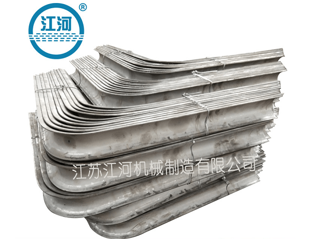 防磨瓦的外彎和內彎