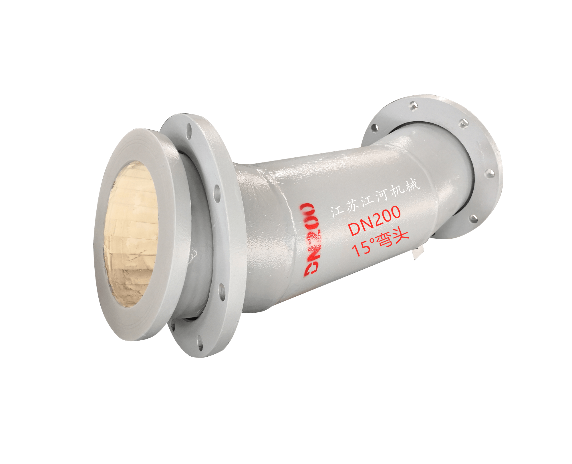 內壁陶瓷化鋼鋁復合管件-成本節約30%多[江蘇江河]