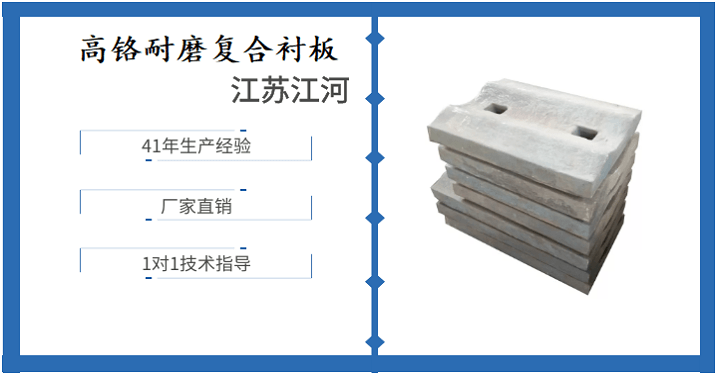 高鉻耐磨復合襯板-實(shí)力廠(chǎng)家相見(jiàn)恨晚[江河]