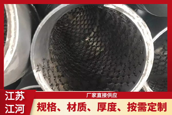龜甲網(wǎng)耐磨管道廠(chǎng)家直供