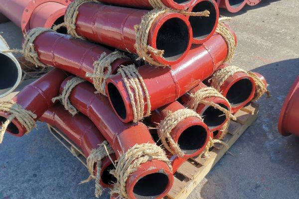 除灰系統氣體輸送耐磨管道