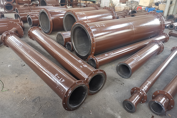 選礦廠(chǎng)耐磨管道