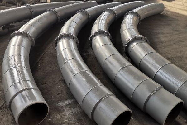 電廠(chǎng)用雙金屬耐磨彎頭