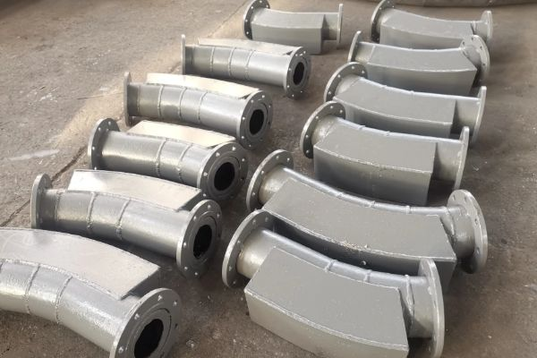 電廠(chǎng)用雙金屬耐磨彎頭