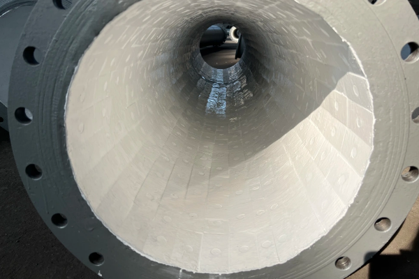 內襯氧化鋁陶瓷的不銹鋼管