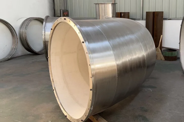 內襯氧化鋁陶瓷的不銹鋼管