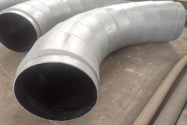 礦廠(chǎng)用雙金屬耐磨彎頭