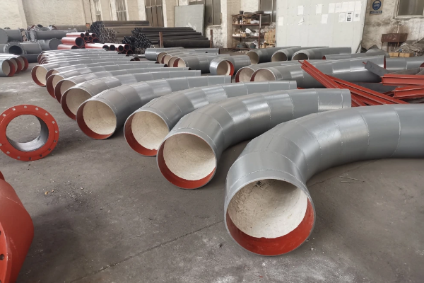 電廠(chǎng)煤粉管道耐磨彎頭