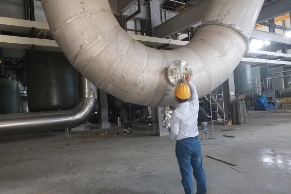 耐磨陶瓷管道在鋰電現場(chǎng)應用