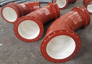 想讓管道更耐用？可以看看 90° 耐磨陶瓷內襯彎頭