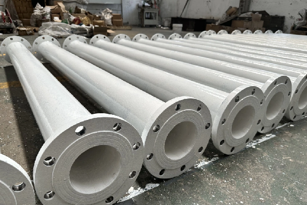 洗煤廠(chǎng)的耐磨管道和襯板