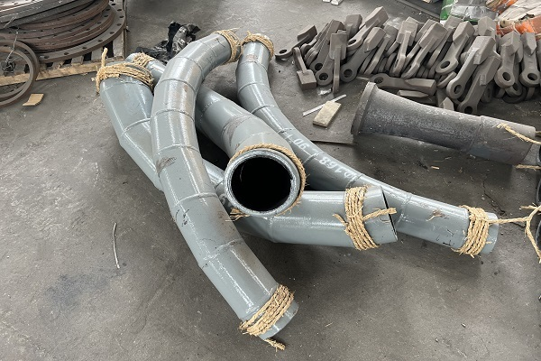 陶瓷耐磨彎頭用于除塵系統