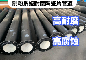 制粉系統耐磨陶瓷片管道應用特點(diǎn)[江河]