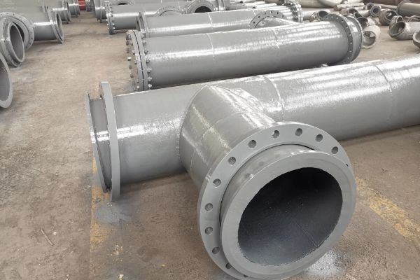 化工氮肥廠(chǎng)氣化車(chē)間雙金屬耐磨三通