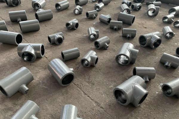 化工氮肥廠(chǎng)氣化車(chē)間雙金屬耐磨三通