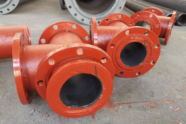 化工氮肥廠(chǎng)氣化車(chē)間雙金屬耐磨三通