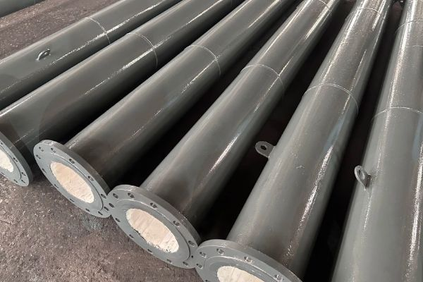 火電廠(chǎng)脫硫耐磨陶瓷管道