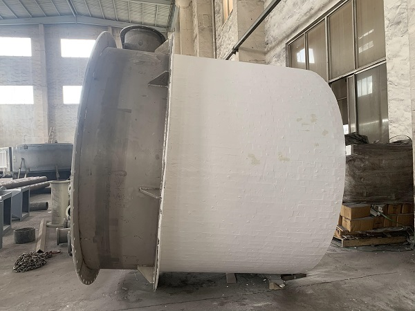 電廠(chǎng)磨煤機內部粘貼陶瓷片